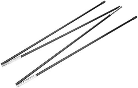 Tent Pole Support, 70.87in Fiberglass Camping Tent Pole Bars Double Tents Support Rods Awning Frames Kit Tent Poles Replacement Accessories for Camping Backpacking Hiking