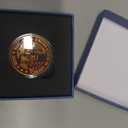FLAGWIX 250 Anniversary Coin 1776-2026 - USA 250th Anniversary Merchandise Commemorative Coin - American Patriotic 4th of July Celebration Decorations Gifts for Men Veterans History Lover