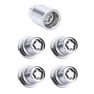 Wheel Lock Lug Nut Set M12 x 1.5 Anti Theft Fit Toyota Camry Tacoma Corolla Highlander Avalon RAV4 Sienna Venza Celica Prius Matrix CHR Mirai Lexus RX350 IS250 ES350 NX200T Replace 00276-00900