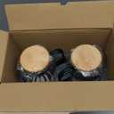 2 PACK Glass Pitcher with Lid, 68 oz/ 2 Liter Classic Vertical Stripes Water Pitcher with Bamboo Lids,Glass Water Carafe for Cold Brew, Coffee, Lemonade, Iced Sun Tea,Beverage,Milk (Clear)