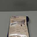 MAXIJIN Jacquard Ottoman Cover Slipcovers Folding Storage Stool Furniture Protector Cover Soft Thick Rectangle Foot Rest Slipcover with Elastic Bottom (Ottoman Large, Navy Blue)