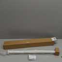 Ivilon Tension Curtain Rod - Spring Tension Rod for Windows or Shower, 24 to 36 Inch. Ivory
