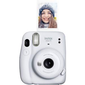Fujifilm Instax Mini 11 Instant Camera - Ice White (4.8" x 4.2" x 2.6")