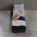 Electric Heated Foot Warmers for Men and Women,Double-Sided Heating,6 Fast Heating Settings 3 Timers,10 ft Cord Electric Fast Heat Pad with Heat Settings Under Desk,Bed,Office,Home (Navy Blue)