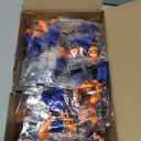 TICONN 100 Pairs Reusable Silicone Ear Plugs for Sleeping Noise Cancelling, Individually Wrapped 25dB NRR Corded Earplugs for Study Concentration Travel (100 Pairs)