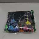 Colorful Hearts Dripping Paint Splatter T-Shirt, L