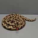 Clobeau 78 Inch Brown Speckled Snake Stuffed Animal, Lifelike Plush Snake Toy, Soft Stuffed Snakes Plush for Halloween Birthday Present Party Prank Prop, Stuff Reptile Animal Snakes Toys for Kids