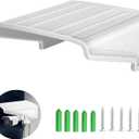 Square CCTV Security Camera Sun & Rain Shield - Universal Waterproof Protective Cover for Outdoor Surveillance Cameras (Hikvision/Nest/Ring/Arlo/Dome/Bullet/LED Lights Protective Roof)
