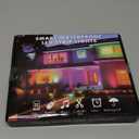 Yeenoon 50FT RV Awning Lights, RGB RV Exterior Strip Light with Remote and App Control, IP68 Waterproof LED Lights for Motorhome Travel Trailer Canopy Party, Stands Food Trucks