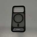 TORRAS Strong Magnetic & Seamless Stand for iPhone 17 Pro Case, Fit for MagSafe, Militray Grade Protection, Builtin Kickstand, Camera Control, Translucent Shockproof Slim 17 Pro Cover Ostand, Black