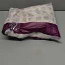 jinchan Linen Blend Curtains for Living Room 84 Inches Length 2 Panels Natural Window Treatment for Sliding Glass Doors, Farmhouse 50 Inches Wide Drapes Rod Pocket Back Tab (50W x 84L, Ecru)