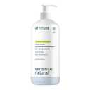 ATTITUDE Hair Shampoo for Sensitive Dry Scalp, EWG Verified, Soothing Oat, For Thin Hair, Naturally Derived Ingredients, Vegan and Plant-Based, Volume and Shine, Unscented, 32 Fl Oz
