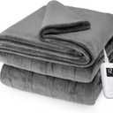 Sunbeam Royal Posh Night Fog Heated Blanket - Full (Full (84" x 72"))