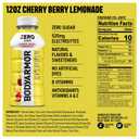 BODYARMOR ZERO Sugar Cherry Berry Lemonade Electrolyte Drink, Natural Flavors, 12 Fl Oz Bottles (8 Pack), B Vitamins & Antioxidants Sugar Free Hydration (EXP 09/24/26)