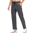 Rapoo Men's Lightweight Pants with Zipper Pockets Quick Dry Workout Athletic Travel Pants