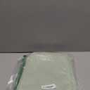 Homejoy Place Mats Set of 8 – Rectangle Rectangular Waterproof Fabric Polyester Cloth Washable Wipeable Heat Resistant Placemats for Kitchen Dining Dinner Table Indoor 13 x 19 Inch Sage Green