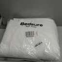 Bedsure Comforter Duvet Insert - Quilted Comforters King Size, All Season Duvet, GentleSoft Down Alternative Bedding Blanket, with 8 Tabs, Gifts for Women/Men, White, King 90 x 102 Inches
