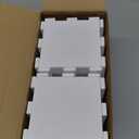 Zhanmai 6 Sets 4 x 4 x 2.8 Inch Fence Decoration Wooden Boxes for Centerpieces, Wooden Farm Fence Box with Removable Foam Blocks for Farm Animal Party Garden Plant Pot Baby Shower Wedding Birthday