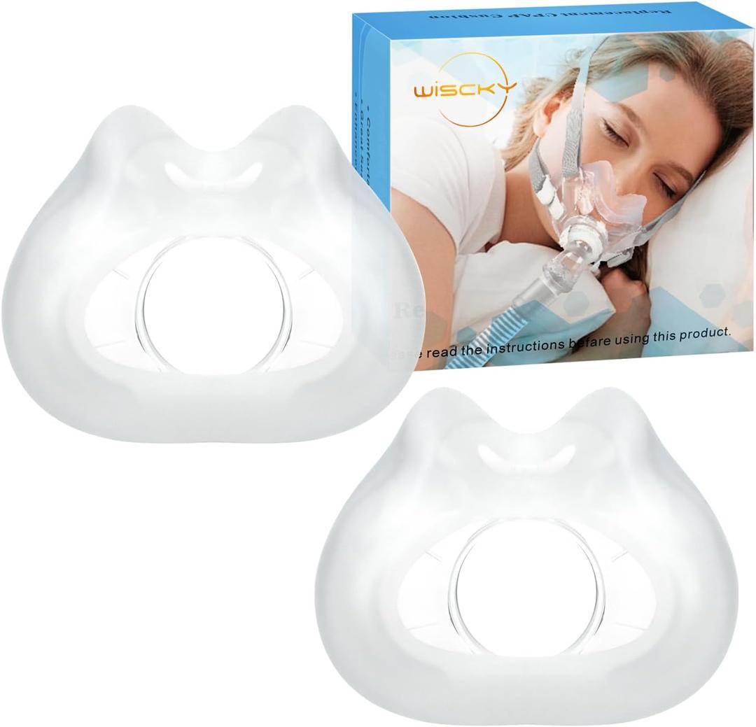 Replacement Cushion fo AirFit F30(M) Mask - 2 Packs Reliable Seal & Perfect Fit Full Face Mask Cushions, Compatible with Original F30 Frame(Medium)