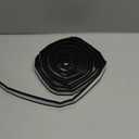 196 Wedge-Shape Foam Window Weather Stripping Door Seal Strip,Soundproofing Frame Insulation Tape for Exterior Front Door,Noise Cancelling Window Inserts,Door Gap Filler Light Blocker,Black