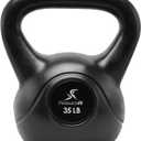 ProsourceFit Vinyl Plastic Kettlebell 35 lbs