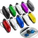 Frienda 10 Pieces Auto Car Vehicle Sun Visor Clip Holder for Sunglasses Glasses Holder Hanger Eyeglasses Mount Ticket Card Clip Car Accessories(Colorful)