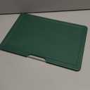 Joseph Joseph Folio 4-Piece Colour coded Cutting Board Set, Slimline case for organized Kitchen storage, Sage Green (14.1"L x 10.3"W)