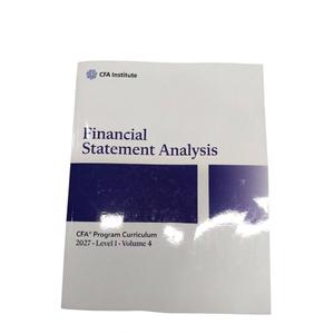 2027 CFA Program Curriculum Level I, Volume 4: Financial Statement Analysis by CFA Institute (Author)