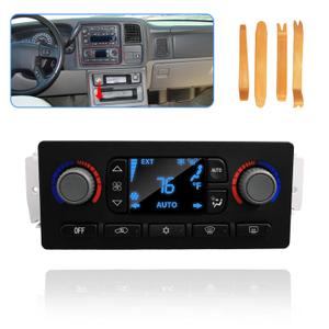 15855848 Climate Control Module 599-211XD Compatible with Cadillac Escalade Chevrolet Silverado Suburban Tahoe GMC Sierra Yukon 2005-2007,AC Heater Climate Control,Replaces 15832314, 10367041