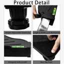 Mini Fridge Stand, Adjustable Refrigerator Stand with 4 Strong Feet, Universal Raised Appliance Stand for Portable Air Conditioner, Washing Machine, Washer Dryer, 15" to 23"
