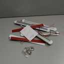 12v LED Interior Light BarCT CAPETRONIX 120LEDs 1500LM 8W DC 12 Volt led Strip Lights with ON/Off Switchfor Enclosed Cargo Trailer, Car RV Van Truck Lorry Camper Boat Caravan Motorhome (4Pack)