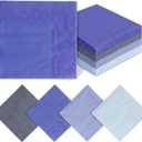 4 x Gradient Blue Cocktail Napkins, 120 Pcs, 2-Ply Disposable Napkins