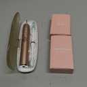 Aquasonic Vibe Series Ultra-Whitening Toothbrush  ADA Accepted Electric Toothbrush - 8 Brush Heads & Travel Case  40,000 VPM Motor & Wireless Charging - 4 Modes w Smart Timer  Satin Rose Gold