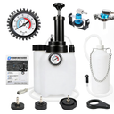 BELEY 3L Manual Brake Bleeder Fluid Pump, One Man Professional Brake Bleeder Kit with 1L Brake Bleeder Bottle & 4 Master Cylinder Adapters Suitable for All Vehicles