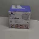 Voluas Ceramic Cat Water Fountain, 2.2L/74oz Cat Fountains for Drinking Indoor, Automatic Pet Water Dispenser with Ultra-Quiet Pump and Replacement Filter, Kitty Watering Supplies, Easy Clean BPA-Free