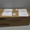 Sandwich Zip & Lock Bags, Case of 1200 (24 packs x 50)