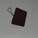 Travelers Notebook Cover with Inner Pockets, Card Slots and Pen Holder, Passport Size, Dark Brown