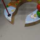 Large Activity Cube, 9-in-1 Farm-Themed Wooden Play Center, Multipurpose Montessori Toy for 1-2 Year Old Baby Toddler Kid, First Birthday Gift | Bonus Magnetic Train Cars