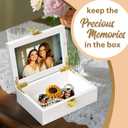 Sister Gifts from Sister, Religious Gifts Christian Gifts Mothers Day Gifts for Sister, Women - Sister Birthday Gifts Picture Frame Box, 4x6