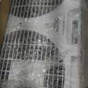 Comfort Zone Twin Window Fan with Reversible Airflow Control, 9 inch, Auto-Locking Expanders, 2 Speed Fan, Dual Fan, Exhaust, Airflow 9.84 ft/sec, Ideal for Home, Kitchen, Bedroom & Office, CZ319WT (White)