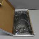 2 Pack Transparent License Plate Shield UV Protective Trim for Standard US Plates (12.2" x 6.3"), Gray