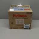 Huggies Size Newborn Diapers, Skin Essentials Baby Diapers, Size Newborn (6-9 lbs), 180 Count (3 Packs of 60), Packaging May Vary