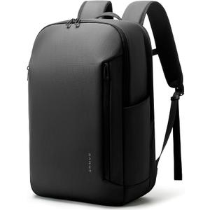 BANGE Business Smart Backpack for Men and Womencan holds 15.6 Inches Laptop Backpack, Waterproof Commute Work Travel Backpack, Flight Carry-On (black), Large