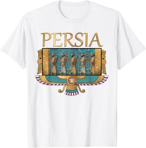 Persia Ancient Civilizations Persian Immortals T-Shirt, Medium
