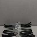 TOPIA HANGER Clothes Hanger Space Saving, 6 Tier Shirt Coat Hangers Space Saving No Bump Shoulder Hangers with No Slip Foam Padded Hangers Closet Organizers and Storage for Men and Women 2 Pack-CT64B