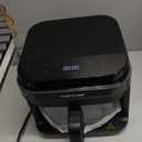 Nutrichef 5.8 Quart Air Fryer | 8-1 Preset Cook Modes | Transparent Fry Bowl for Best Cooking Results | Cook Shrimp, Steak, Fries, Wings, Chicken & More | Precise Temperature Control & Time | Grey