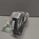 Ceiling Fan Replacement Globes, 4 Pack Chrysanthemum Pattern Fixture Replacement Globes Shades with 1-5/8" Fitter, ALUCSET 4.5" Height and 4-3/4" Diameter, Metal Cover for Pendant Lamp Wall Lamp (Black Gold Chrysanthemum)