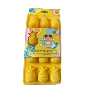 Pineapples Ice Cube Trays (2-Pack) - Silicone