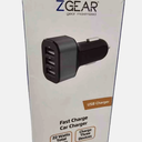 ZGEAR Fast Car Charger - Three USB Ports - 22W