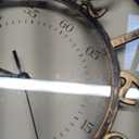 ZOOFOX 12 Inch Retro Wall Clock, Silent Non-Ticking Battery Operated Movement Decorative Round Quartz Wall Clock, Raised 3D Arabic Numeral Clock for Home, Living Room, Kitchen, Office